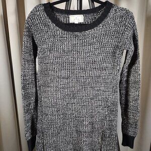 Anthropologie Ruby Moon Side Zip Tunic Sweater Size Small